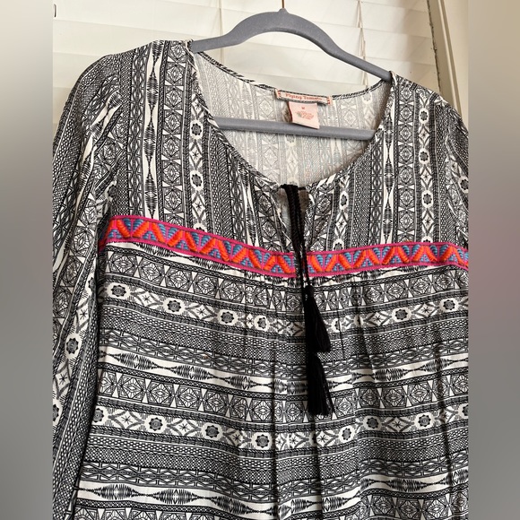 Flying Tomato Aztec Print Dress Medium - Picture 2 of 8